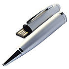 USB Флеш накопичувач РУЧКА 8ГБ СРІБНИЙ (під нанесення) 1122-6-8GB | Юсб флешка, фото 6