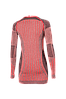 Комплект жіночої спортивної термобілизни з вовни альпаки XS Червоний Haster, фото 3