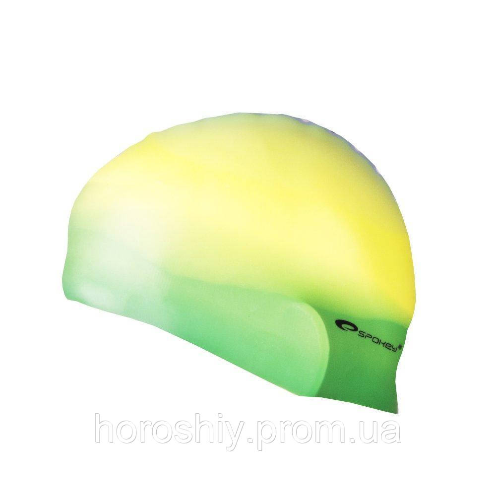 Шапочка для плавання для дорослих Onesize Жовто-зелений Spokey Abstract