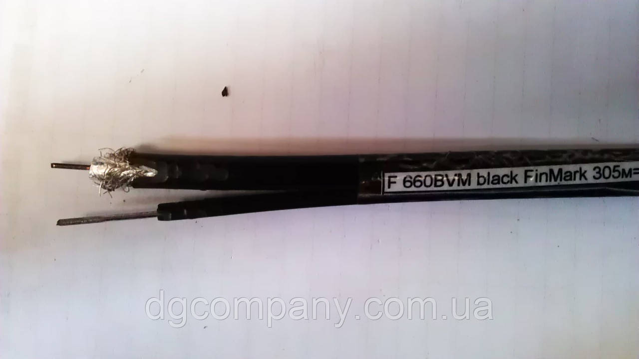 Тв кабель Finmark F660 BVM(305м, з тросом)