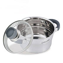 Каструля з кришкою Maestro MR-3507-16 1,7 л 16 см ID 3417352, фото 2
