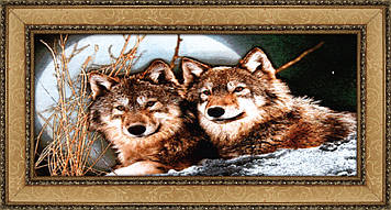Гобеленова картина Вовки 60х120