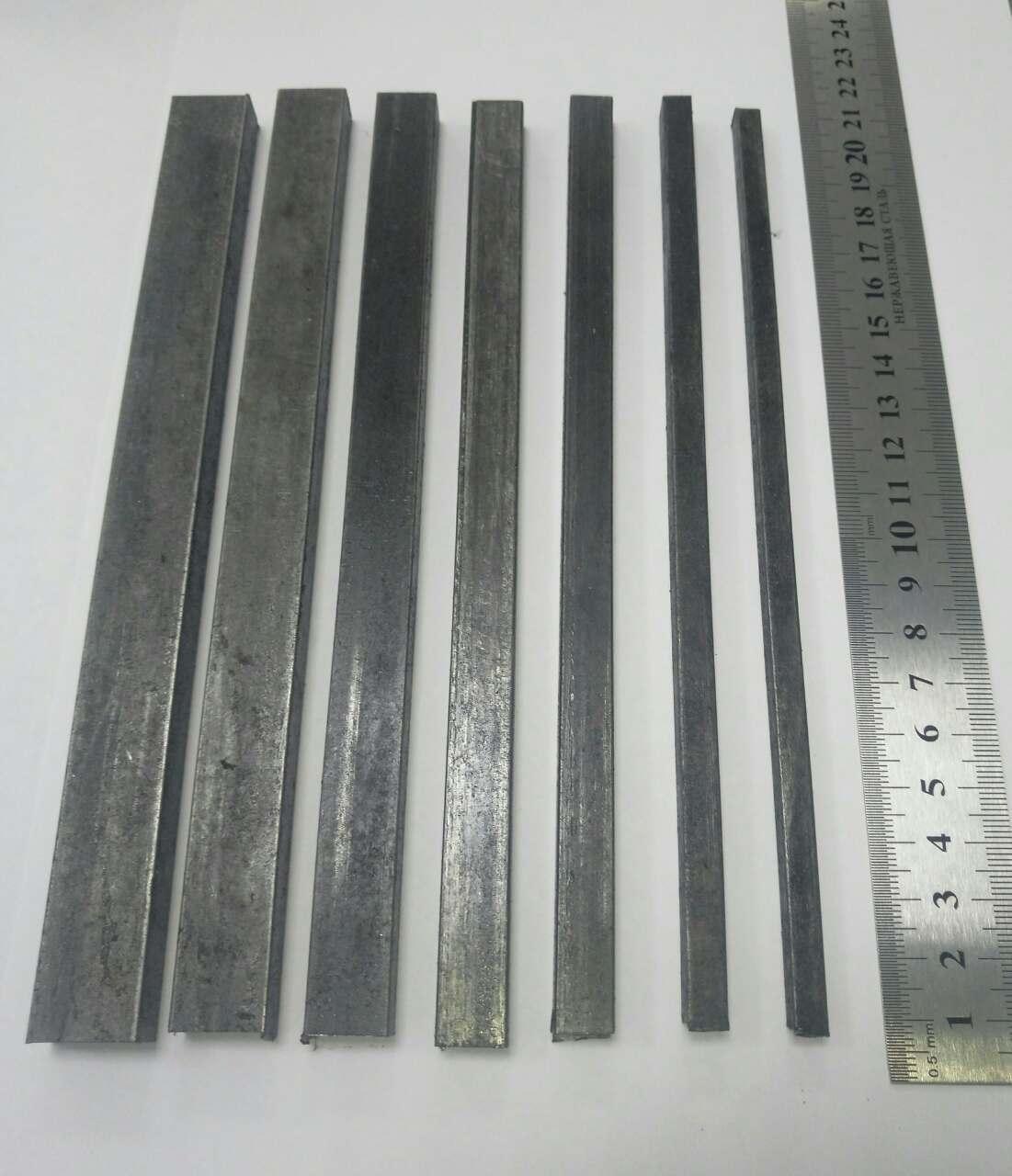 Шпонка калібр. 40x20мм сталь 45, фото 1