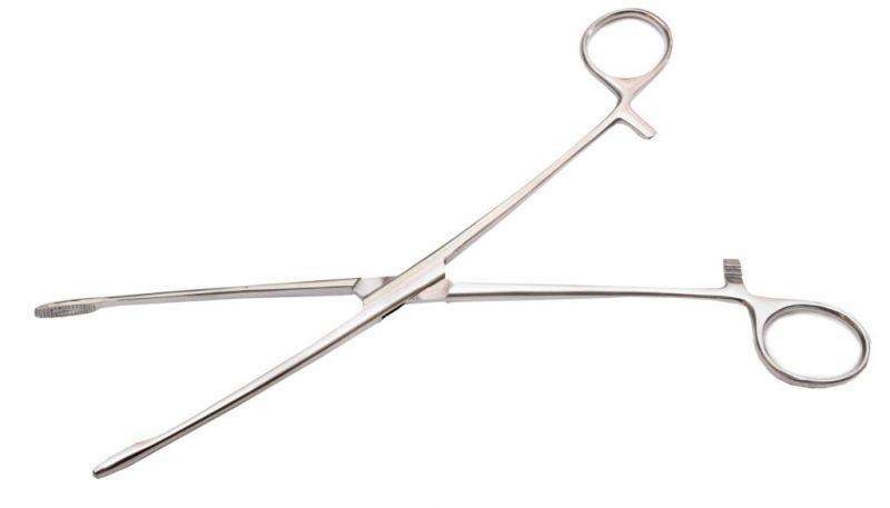 Корнцанг зігнутий для дітей Maier. Довжина 22,8 см, фото 1