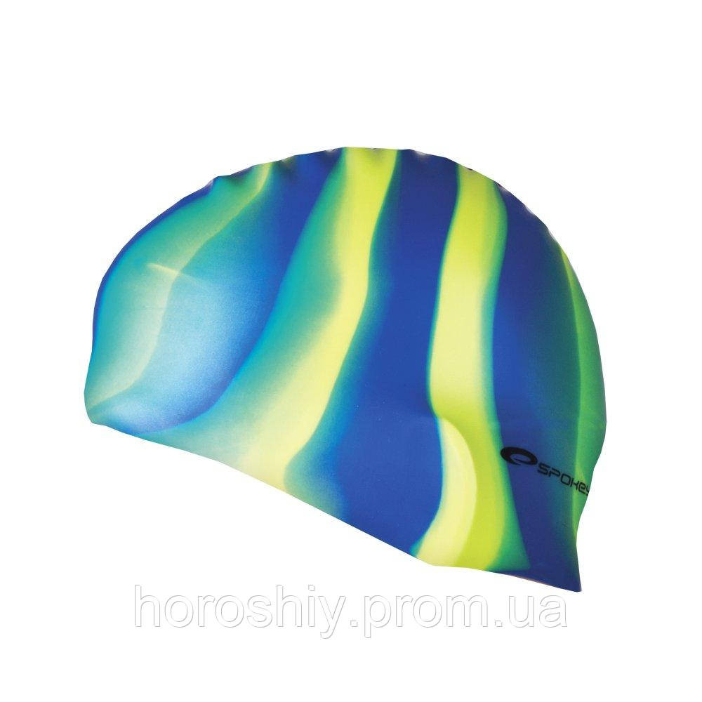 Шапочка для плавання Силіконова Spokey Abstract Multicolor