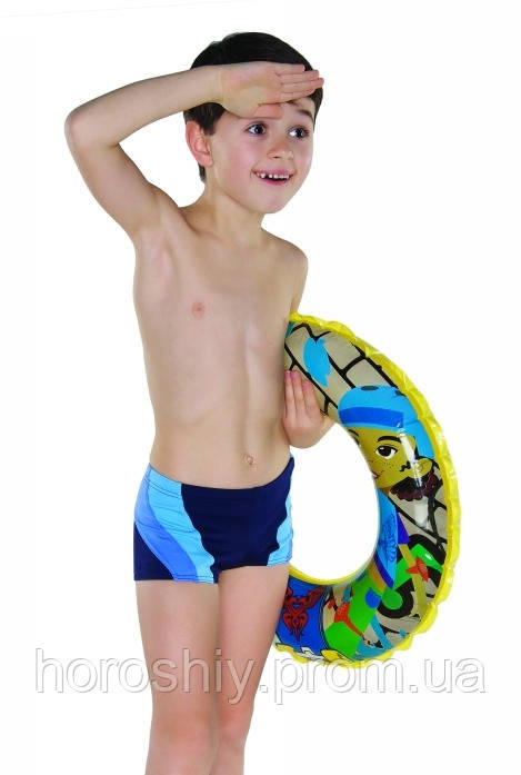 Дитячі плавки-боксери для хлопчика розмір 104 Синій Shepa 034