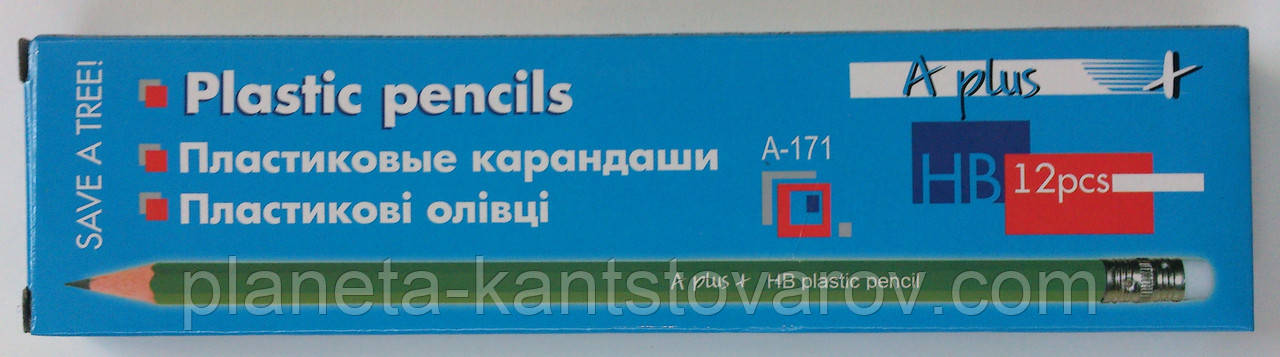 Олівець чорно-графітовий, гнучкий А-171