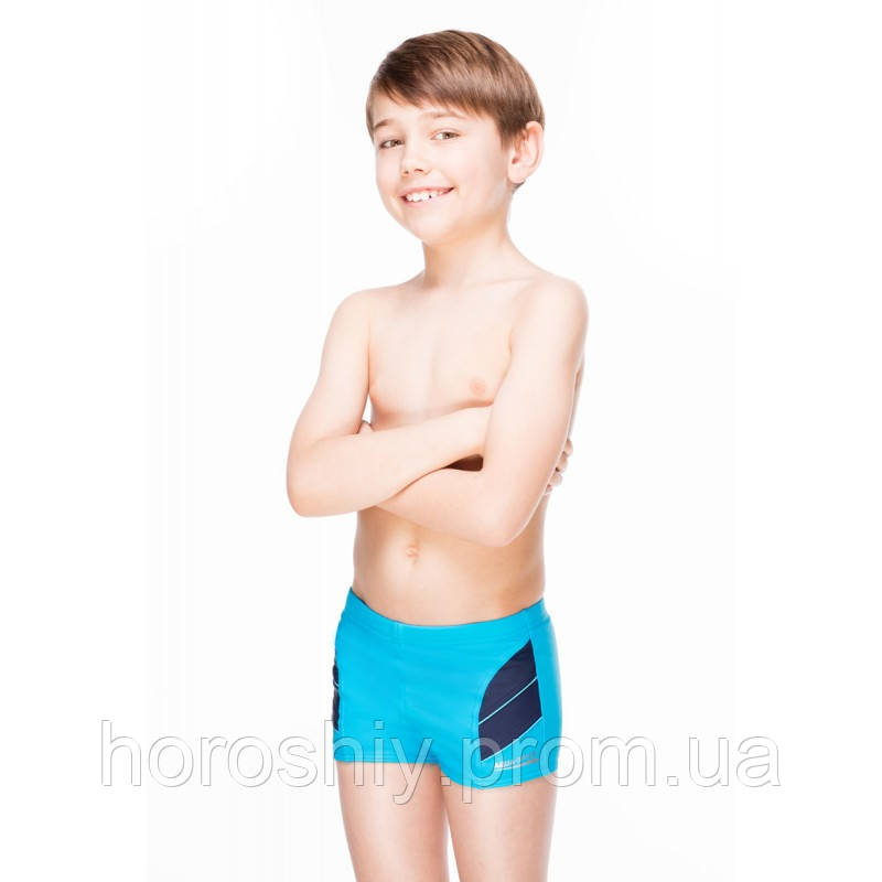 Плавки-боксери для хлопчика 110 Блакитний Aqua Speed Andy