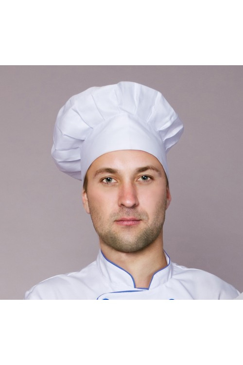 Головной убор повара 3303 (коттон, белый, р.58-60) Хелслайф, фото 1