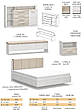 Ліжко 160 Кім (Мебель-Сервіс), фото 3