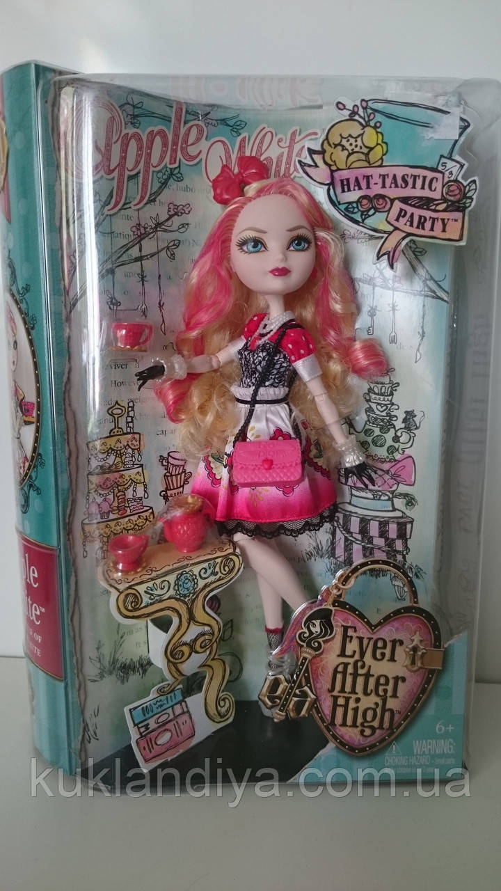 Кукла Ever After High Эппл Уайт Apple White Чайная Вечеринка - фото 4 - id-p277654423