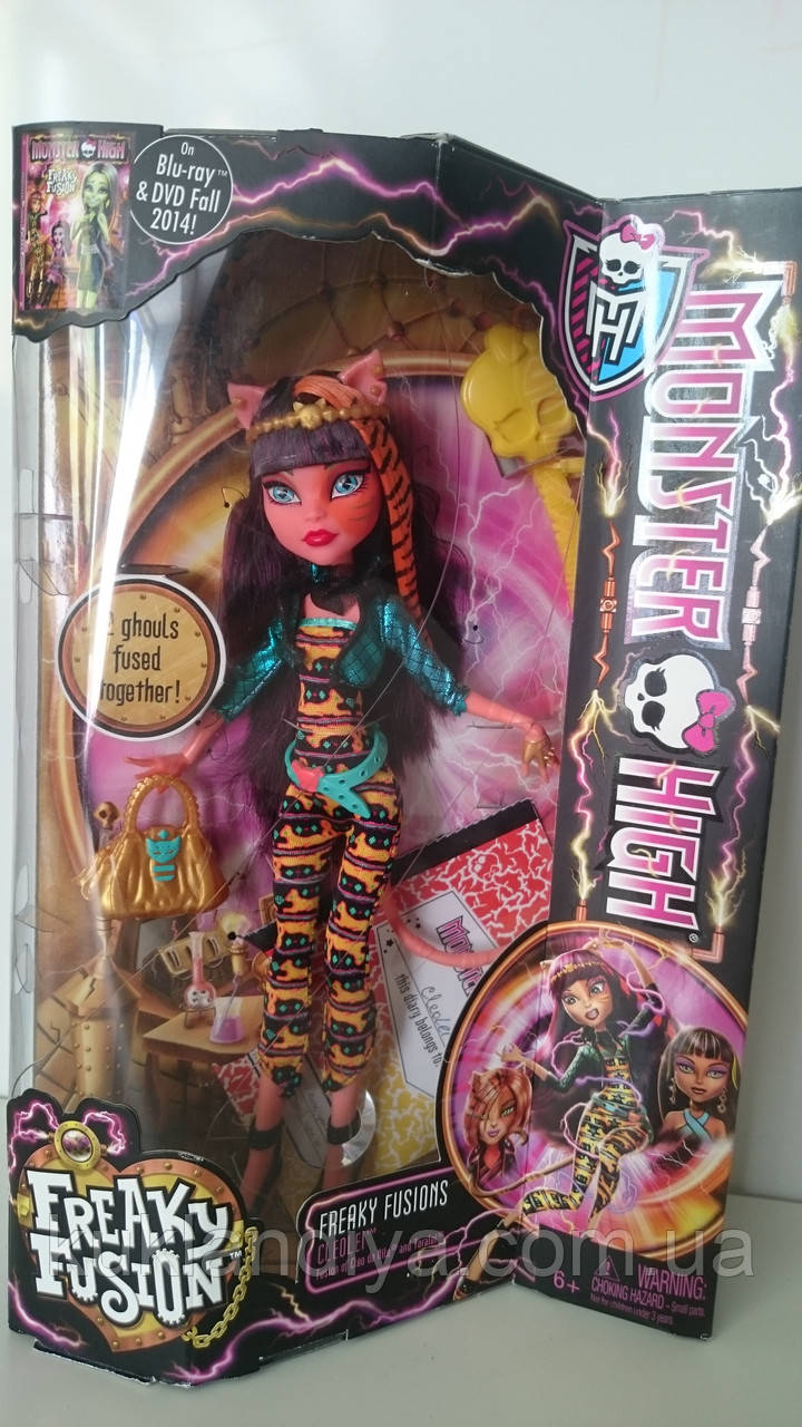 Кукла Monster High Клеолей Чумовое слияние - Freaky Fusion Cleolei - фото 5 - id-p64396079