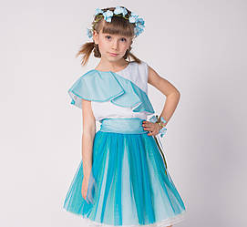 Шифонова сукня Nadine на дівчинку, Tender Hydrangea зріст 152