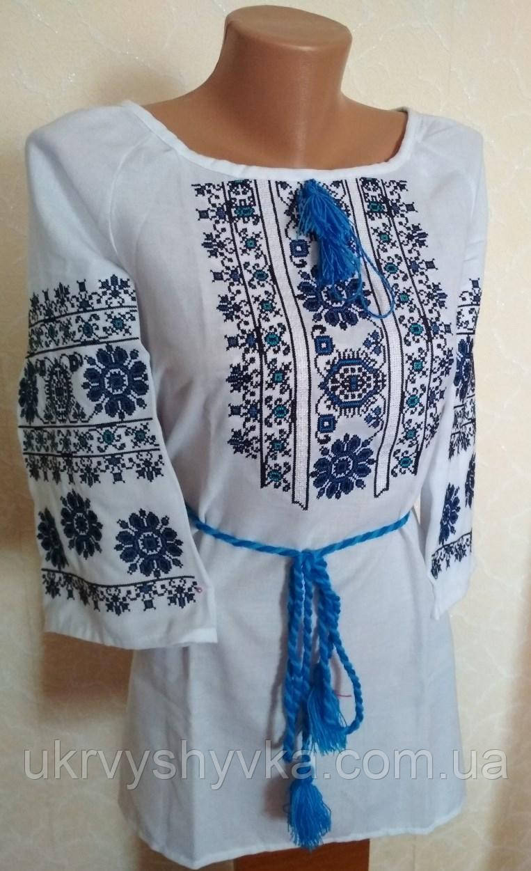 Блузка жіноча "Квіткові орнаменти"