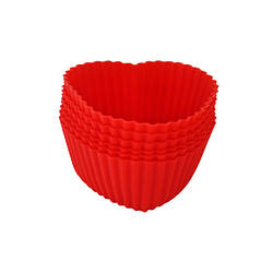 Набір з 6 силіконових форм Kamille 7*7*3см