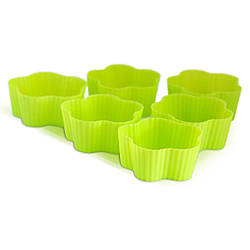 Набір з 6 силіконових форм Kamille 7*7*3см