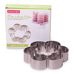 Набір з 3 форм Kamille для викладки/вирубки "Квітка" Ø10/15/20см