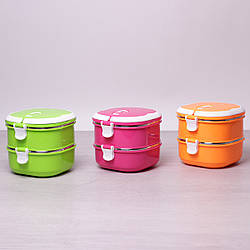 Ланч бокс подвійний Kamille 1800мл