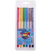 Фломастери Centropen 6 кольорів 7550/06 ТП