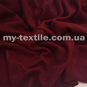 Фліс підкладковий 150 см Бордовий