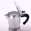 Гейзерна кавоварка електрична Kamille 300мл з алюмінію, фото 4