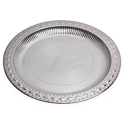 Піднос Ø45 см із нержавіючої сталі