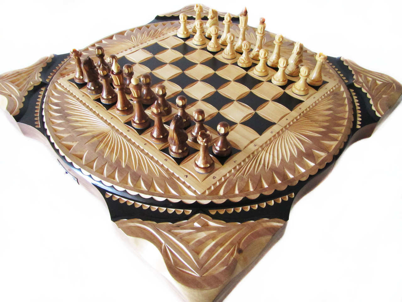 Ексклюзивні шахи-нарди ручної роботи