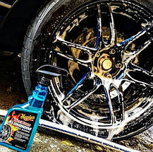 Очищувач для алюмінієвих дисків - Meguiar's Hot Rims Aluminum Wheel Cleaner 709 мл. (G14324), фото 2