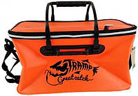 Сумка рыболовная Tramp Fishing bag EVA Orange - L 50л, оранжевый