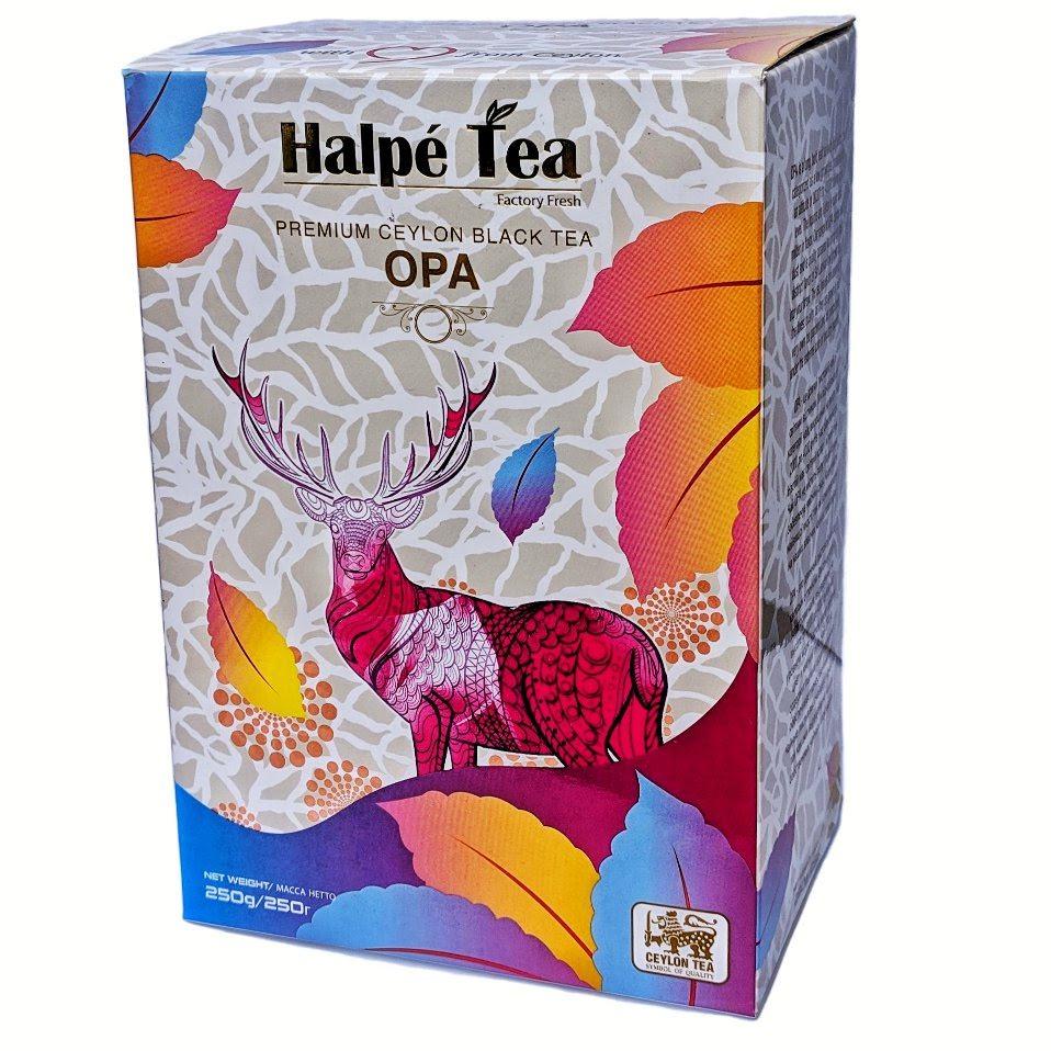 Чорний Великолистовий Цейлонський Чай Halpe Tea OPA (Хелпа Ті ОПА) 100 ...