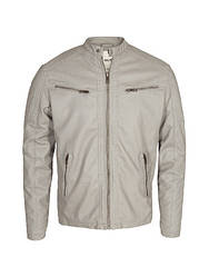 Чоловіча шкіряна куртка Dwaine PU leather Jacket від Solid (Данія) в розмірі L 50/52