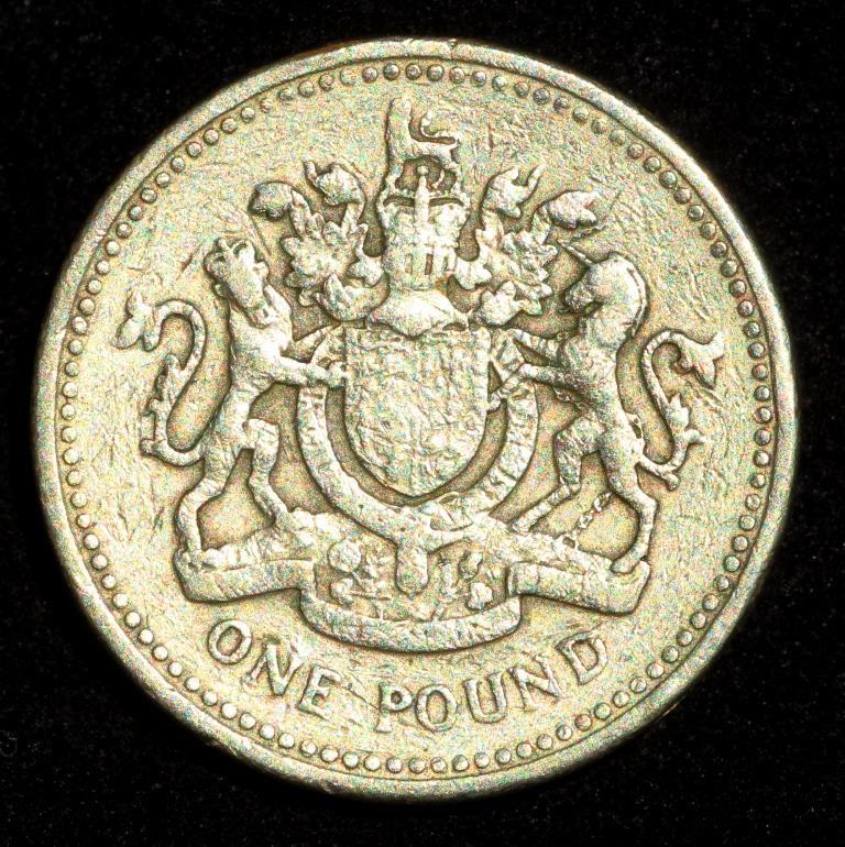 Монета Великобританії 1 фунт 1983 р., фото 1