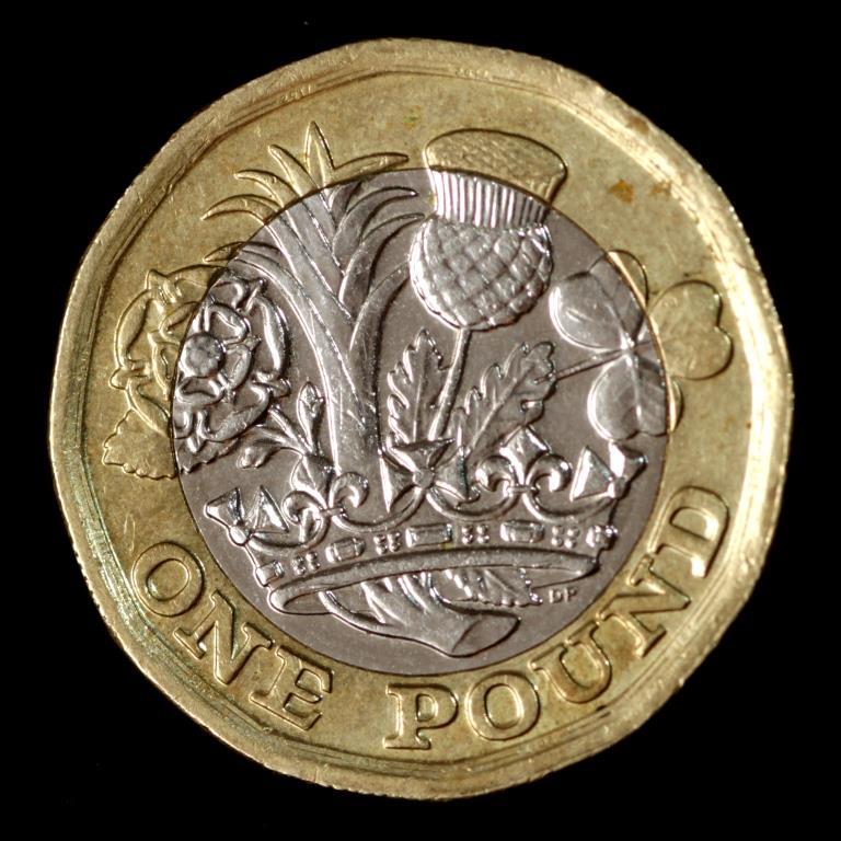 Монета Великобританії 1 фунт 2017 р., фото 1