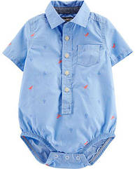 Дитяча боді-сорочка для хлопчика 9, 18, 24 місяці