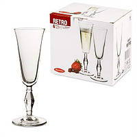 Набор бокалов для шампанского 190мл Retro 440075 (6шт)