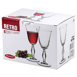 Набір келихів для червоного вина 236мл Retro 440060 (6шт)
