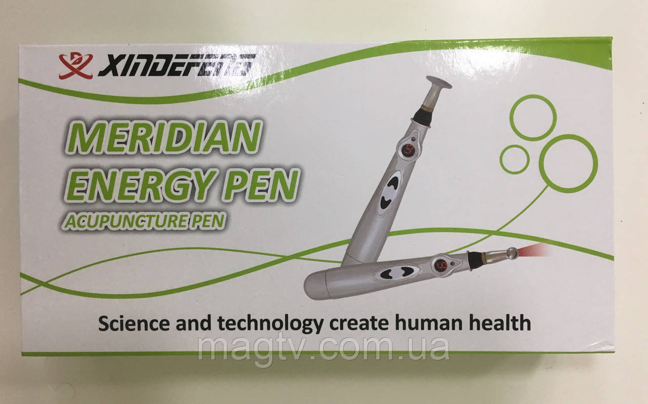 Прибор для електроакупунктури Meridian Energy Pen DF - 618 | Ручка для фізіотерапії
