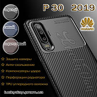 Бампер чехол для Huawei P30 2019 (черный)