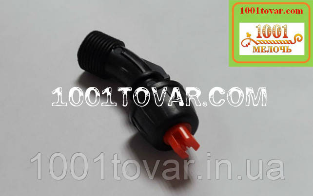 Форсунка щілинна (розпилювач) з зовнішньою різьбою для обприскувачів Forte (Форте), Мрія, Kwazar (Квазар) ін, фото 1