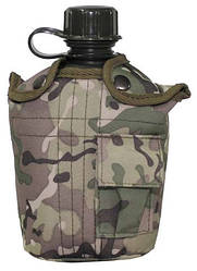 Фляга на 1 літр з термочехлом мультикам MFH Німеччина