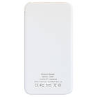 Power Bank під нанесення повноколірного зображення на корпусі 5000 mAh білий колір (E505-5000MAH), фото 3