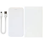 Power Bank під нанесення повноколірного зображення на корпусі 5000 mAh білий колір (E505-5000MAH), фото 6