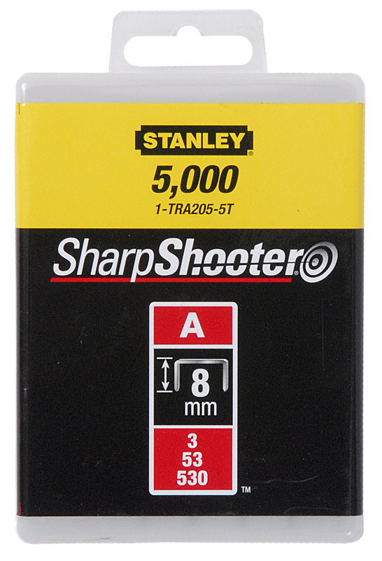 Скобы для степлера 4мм 11,3мм тип A/3/53/530 Stanley 1-TRA202T |сшивателя - фото 2 - id-p237787048