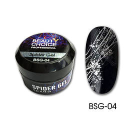 Spider Gel  ⁇  Павутинка BSG-04, срібло, 5g Харків