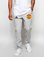 Мужские футбольные штаны Манчестер Юнайтед, Manchester United, серые