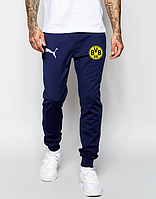 Мужские футбольные штаны Боруссия, Borussia, синие