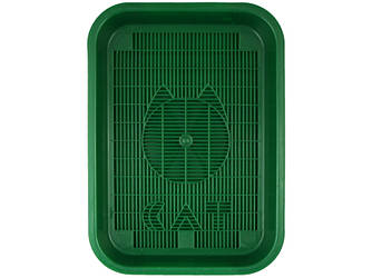 0688 Collar туалет (лоток) з сіткою для кішок, 35х25х5,5 см. Колір в асортименті