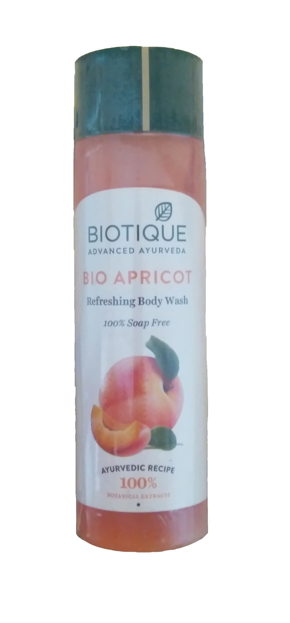 BIO WHITE GEL (190 ML) BIOTIQUE, ГЕЛЬ ДЛЯ ДУШУ АБРИКОС