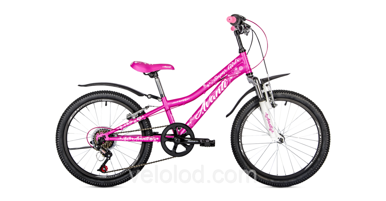 Гірський підлітковий велосипед Avanti Super Girl 20" 2019