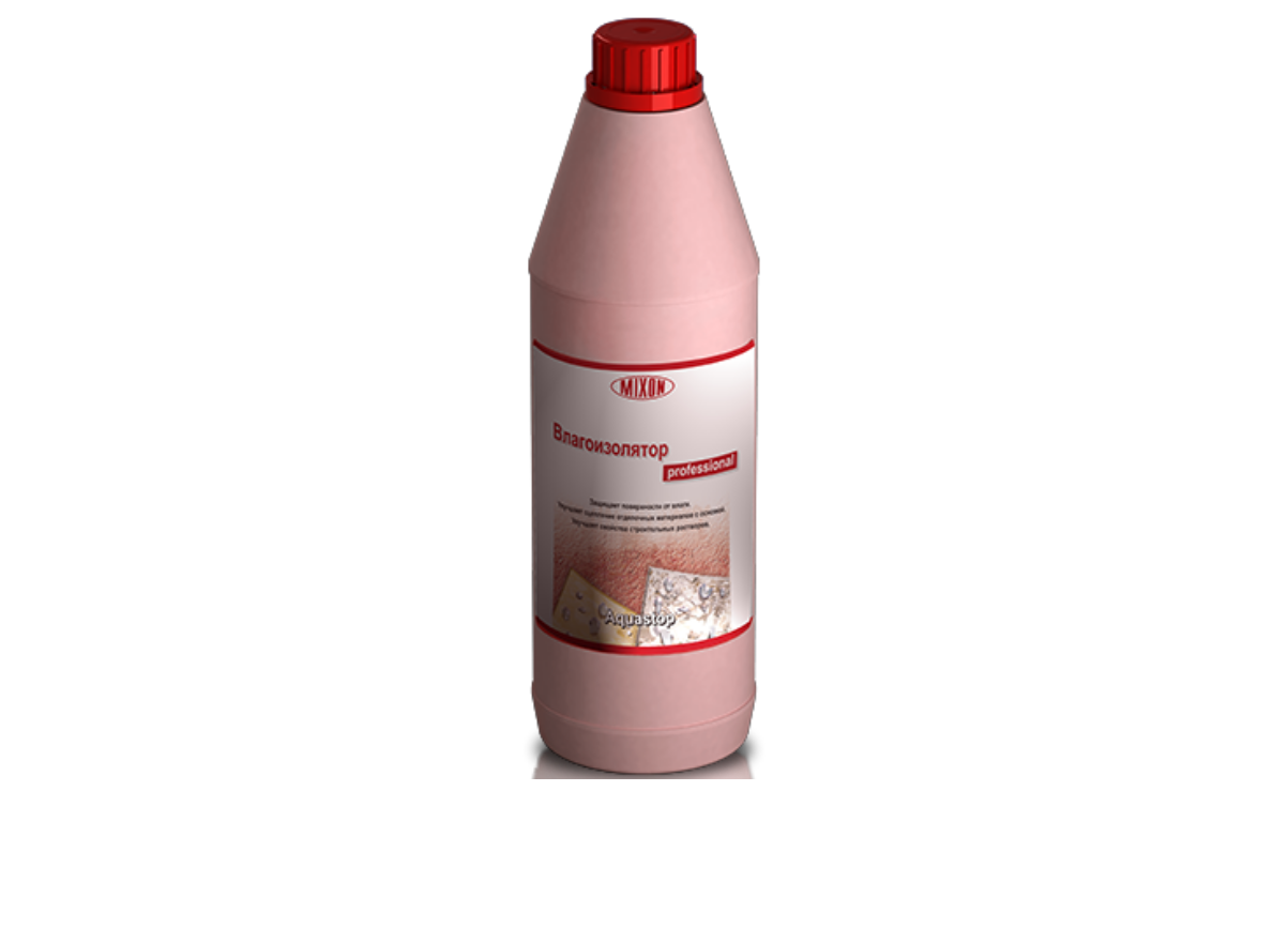 Ґрунтовка вологоізолятори Aquastop-prof Mixon 1л, фото 1